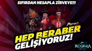 RODNİA 2 GLOBAL SUNUCU 0´DAN ADIM ADIM ZİRVEYE  👍 rodnia2 rodnia2hype metin2pvp [upl. by Benita377]