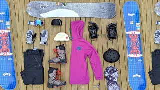 My Snowboard Gear List for New Zealand [upl. by Broddie]