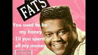 Fats Domino Im Walking To New OrleansWith Lyrics [upl. by Allsopp793]