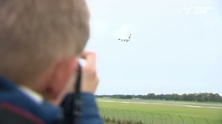 Planespotter am Hannover Airport [upl. by Kenney]