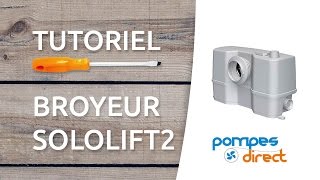 Sololift2  Tutoriel dinstallation Sololift Grundfos [upl. by Netsuj]