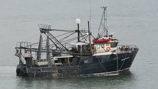 Newfish 2 Fishing Trawler 27 Jul Turning Around in Cairns Harbour [upl. by Savell]