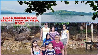 LEDAS GARDEN BEACH RESORT  BAROTAC VIEJO ILOILO  FIRST BEACH EXPERIENCE NG MGA BATA  BUHAY MAMA [upl. by Beane]