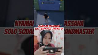 NYAMAR JADI BRU WASSANA SOLO SQUAD RANKED GRANDMASTER freefire [upl. by Findley]