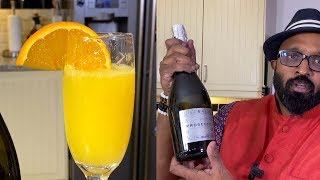 How to make Best Mimosa Recipe  1 minute Cocktail Recipes  Headless Chicken [upl. by Culliton]