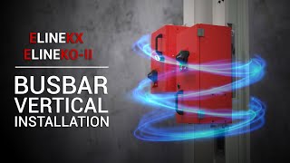 Vertical Busbar Installation Animation  EAE Elektrik [upl. by Eerehs]