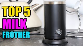 Best Milk Frothers in 2021  Top 5 Milk Frothers Review  Best Milk Frother on amazon [upl. by Vilberg]