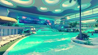 🌊 Cerulean Waves Mall 🌊 Mallsoft  Vaporwave Music Mix 🌊 [upl. by Nywrad]