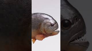 Piranhas Bite Stronger Than Megalodon facts ancientcreatures wildlife dangerouswildlife [upl. by Corrianne]