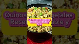 quot¡Prepara Quinoa con Vegetales Nutrición Rápida y Deliciosaquot [upl. by Ahcrop]