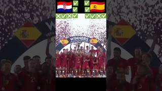 Croatia vs Spain UEFA nations league final 2023 shorts highlights football [upl. by Eireva123]