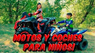 Aventuras de Den y Mamá en Motos y Coches  Motos y Coches para Niños [upl. by Meer]