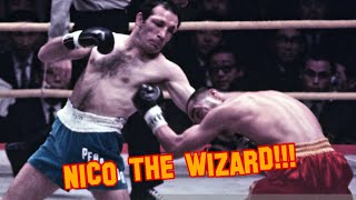 Nicolino Locche vs Takeshi Fuji 1968 HD 60fps [upl. by Shandie54]