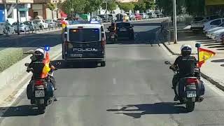 Despedida a policías de la UPR de Córdoba enviados a Cataluña [upl. by Kremer801]