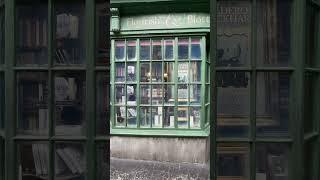 Wizarding World Of Harry Potter Diagon Alley Flourish amp Blotts Universal Orlando [upl. by Buffum]