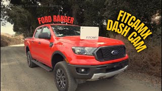 FITCAMX Dash Camera Ford Ranger [upl. by Manoop]