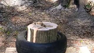 Use Creative Simple Tool To Split Wood Easily  Smart Work [upl. by Nerin834]