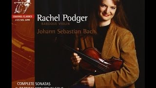 JS Bach Violin Sonata No1 in G minor BWV 1001  Rachel Podger [upl. by Enomed]