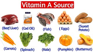 Vitamin A Foods  Vitamin A Rich Foods  Richest Source of Vitamin A [upl. by Shara]