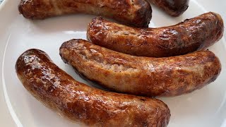 Air Fryer Italian Sausages Recipe  How To Cook Sausage In The Air Fryer  Easy Air Fried Sausage [upl. by Joelle]