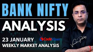 BANK NIFTY PREDICTION amp BANKNIFTY ANALYSIS  Tuesday 23 January [upl. by Ezirtaeb667]