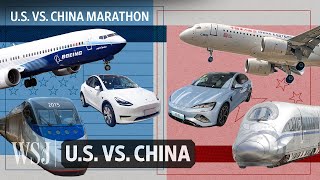 How the US and China Compete in Planes EVs Chips and More  WSJ US vs China [upl. by Elay898]