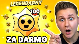 Jak ODBLOKOWAĆ 100 LEGENDARNYCH STARR DROPÓW ZA DARMO w BRAWL STARS [upl. by Eurd]