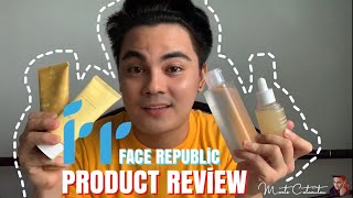 REAL TALK REVIEW Face Republic Skin Care Products [upl. by Jump]