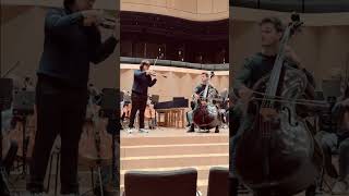 Bottesini Gran Duo excerpt Elias David Moncado Dominik Wagner WKO Heilbronn [upl. by Hnaht638]