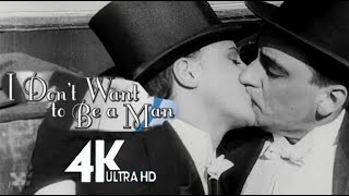 Ernst Lubitsch  I Dont Want To Be A Man 🎬4K HD colorized Full Movie  Comedy Romance  1918 我不想做男人 [upl. by Leahcimnaes]