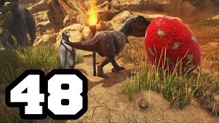 DINOSARURIOS BEBES  ARK Survival Evolved 48  Temporada 5 [upl. by Dun]