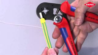 Crimpzange Aderend Knipex [upl. by Gurney43]