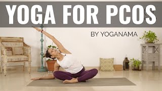 Yoga for PCOS  A 45min Mindful Yoga Practice [upl. by Notluf58]