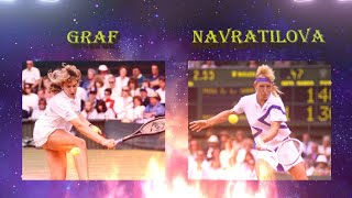 Graf vs Navratilova How royals fake tennis [upl. by Aneeled]