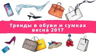 Тренды в обуви и сумках весна 2017 [upl. by Courtland]