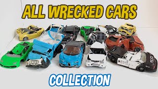 Collection all wrecked cars from plasticine clay for 15 years [upl. by Penny]