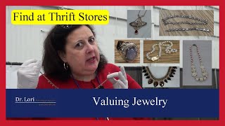 Valuing amp Selling Jewelry Costume Pearls Ivory Necklaces Rings Bracelets Gemstones by Dr Lori [upl. by Bibbie]