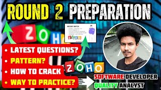 Zoho latest round 2 programming questions  zoho level 2 questions for Software developer amp QA [upl. by Crystie]