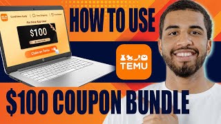 How to Use Temu 100 Coupon Bundle 2024 [upl. by Hedges]