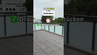 Balkon optimal ausrichten Die beste Himmelsrichtung für Sonne und Komfort ☀️🧭 Faktencheck [upl. by Icul]