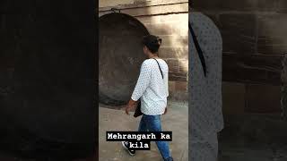 Mehrangarh ka kila 😍trending travel tour jhodhpur rajasthan [upl. by Bilac]