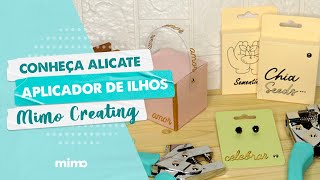 Alicate Aplicador de Ilhós Mimo Creating  Conheça  Ferramenta Prática [upl. by Llebanna387]