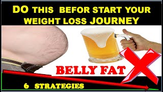 How to start losing weight for beginnersVery Important strategies to start weight loss journey [upl. by Ahders60]