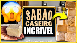 Como Fazer Sabão Caseiro de Óleo Usado Receita Fácil e Econômica [upl. by Nothgierc663]