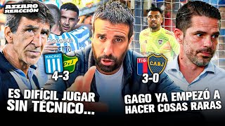 PERDIÓ BOCA EN EL DEBUT DE GAGO Y GANÓ RACING 30 VS TIGRE Y 43 A DEFENSA Y JUSTICIA [upl. by Alenson]