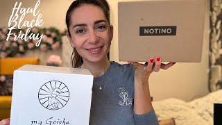 HAUL Black Friday  LILYSILK Notino My Geisha Bath amp Body Works [upl. by Antony197]