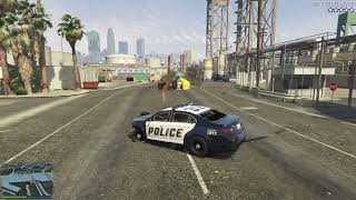 The Most Intense Police Chase in GTA 5 [upl. by Adnylg952]