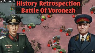 History Retrospection  Battle of Voronezh World Conqueror 4 [upl. by Angeline353]