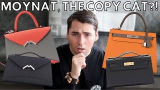 THE TRUTH ABOUT MOYNAT HERMES KELLY DUPE  MOYNAT MINI  PETIT GABRIELLE vs HERMES KELLY 25 [upl. by Dahsra]