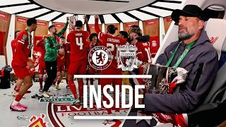 Amazing UNSEEN Footage From Wembley  Chelsea 01 Liverpool  INSIDE  Carabao Cup Final [upl. by Harday]